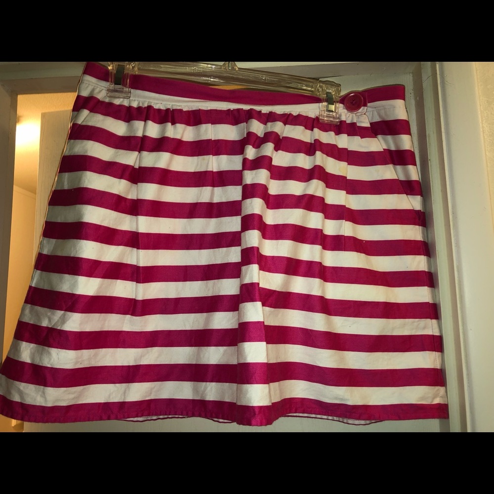 L Lilly Pulitzer skirt - striped